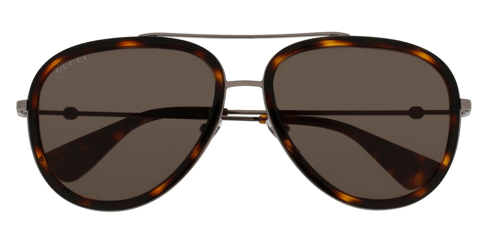 Gucci GG0062S 002 57 - Gunmetal / Green #id:gg0062s002_s:102100