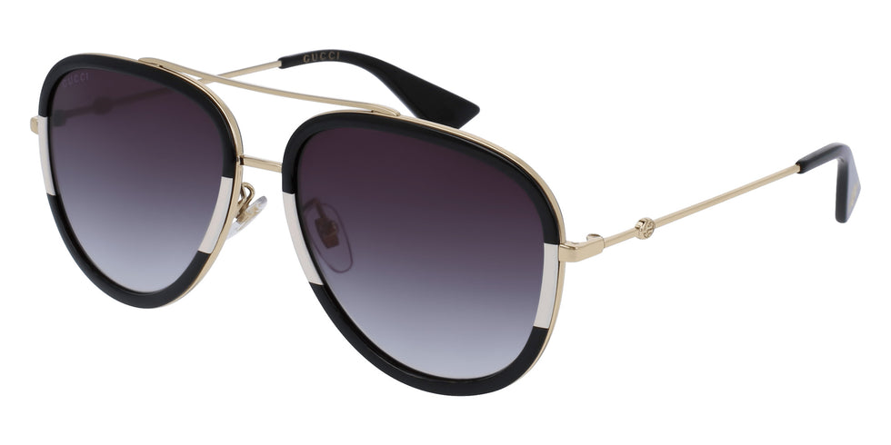 Gucci GG0062S 006 57 - Gold / Gray Gradient #id:gg0062s006_s:108100