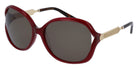 Gucci GG0076S 004 60 - Burgundy/Gold / Green #id:gg0076s004_s:104100