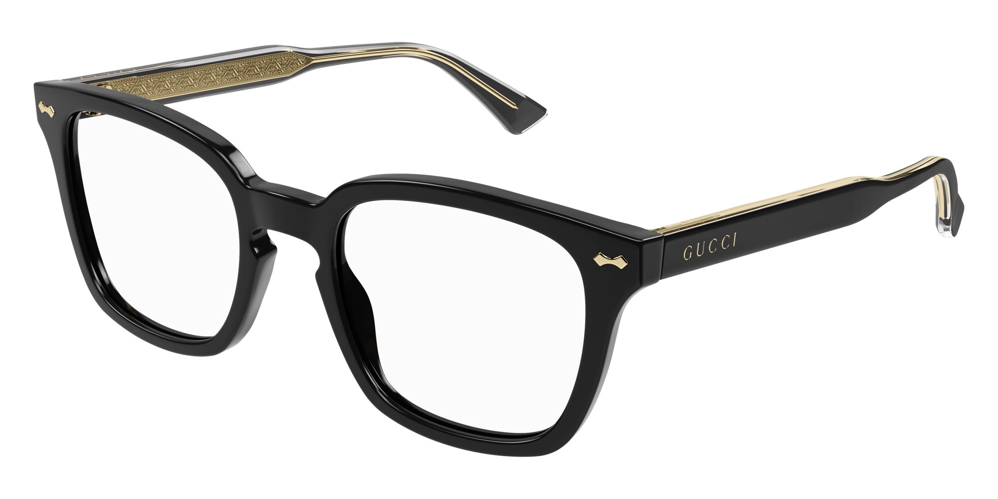 Gucci GG0184O Square Eyeglasses | EyeOns.com