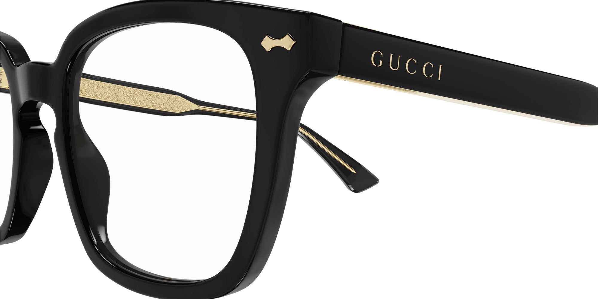Gucci GG0184O Square Eyeglasses | EyeOns.com