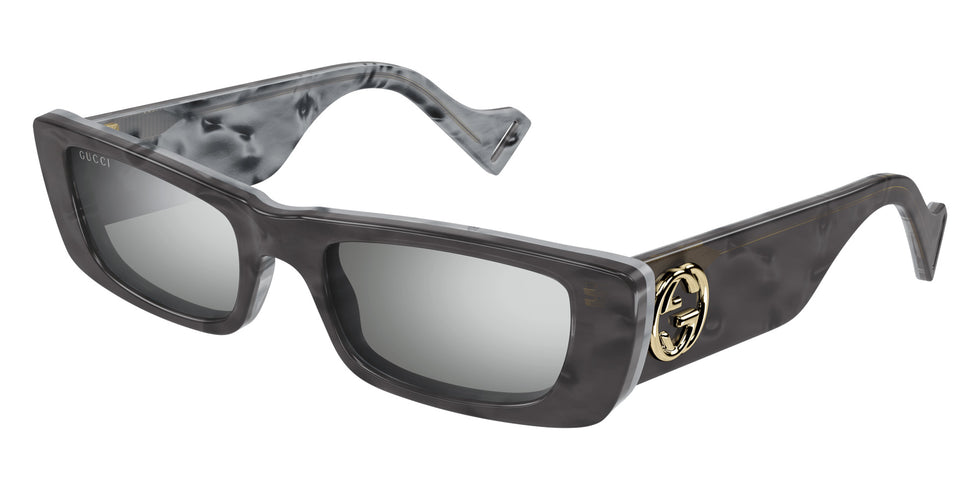 Gucci GG0516S 002 52 - Gray / Silver Flash #id:gg0516s002_s:100105