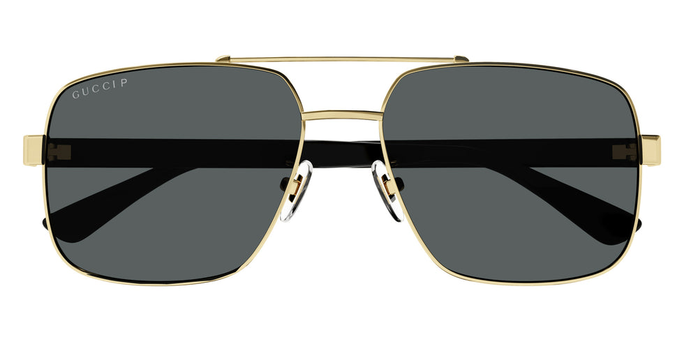 Gucci GG0529S 005 60 - Gold/Crystal / Smoke Polarized #id:gg0529s005_s:102100