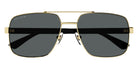 Gucci GG0529S 005 60 - Gold/Crystal / Smoke Polarized #id:gg0529s005_s:102100