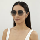 Gucci GG0646S 001 60 - Gold / Gray Gradient #id:gg0646s001_s:100105