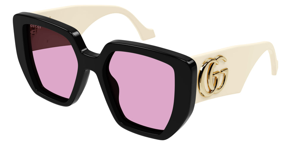 Gucci GG0956S 002 54 - Black/White / Pink #id:gg0956s002_s:100105