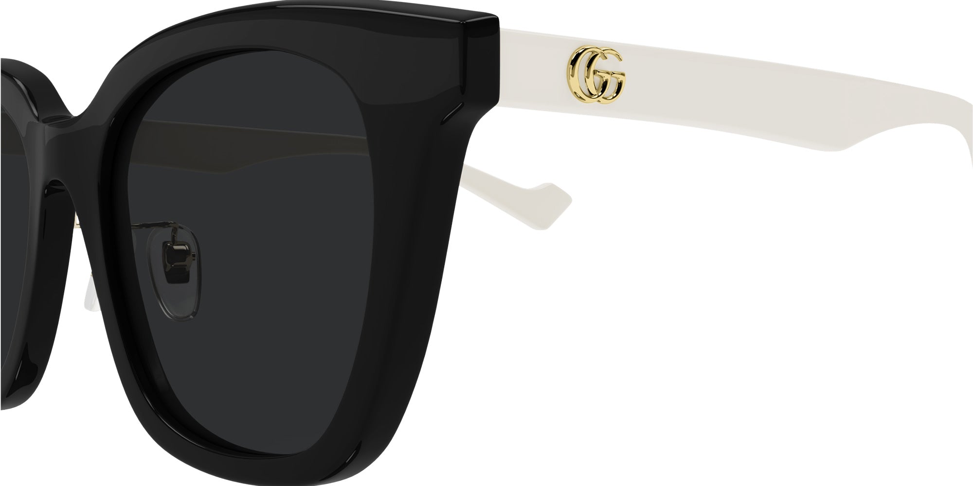 Gucci GG1000SK 003 55 - Black/White / Gray #id:gg1000sk003_s:100110