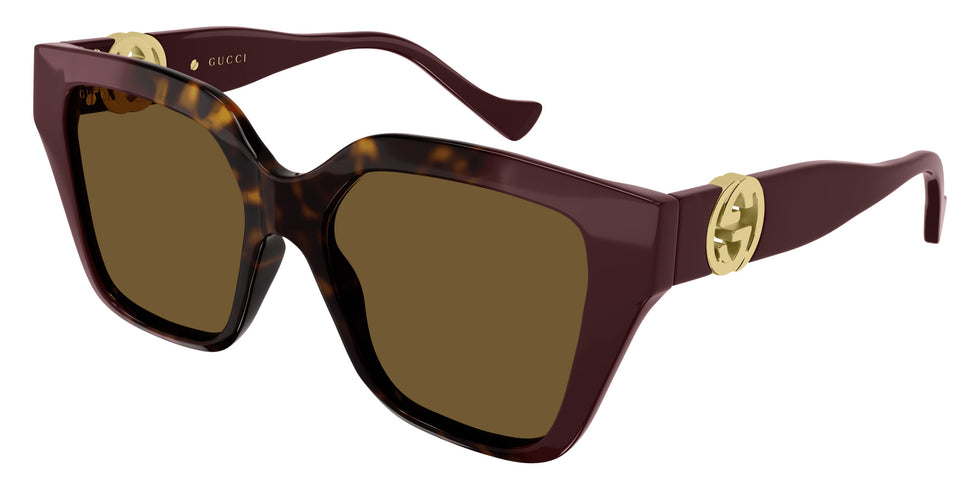 Gucci GG1023S 009 54 - Havana/Burgundy / Brown #id:gg1023s009_s:100105