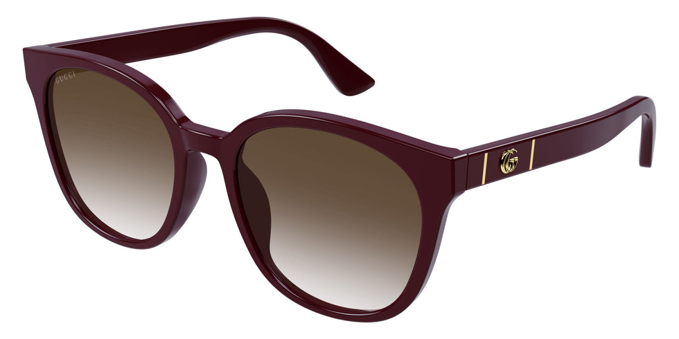 Gucci GG1122SA 003 56 - Burgundy / Brown Gradient #id:gg1122sa003_s:100105