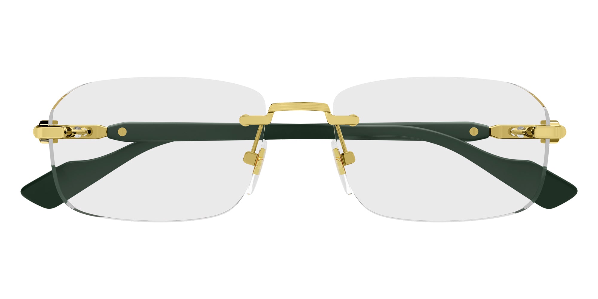 Gucci GG1221O Rectangle Eyeglasses | EyeOns.com