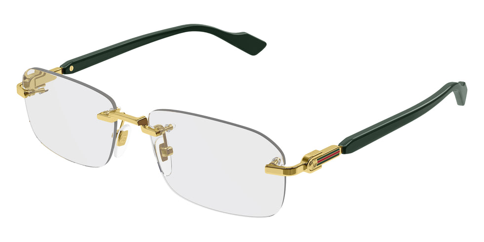 Gucci GG1221O 005 56 - Gold/Green #id:gg1221o005_s:100105
