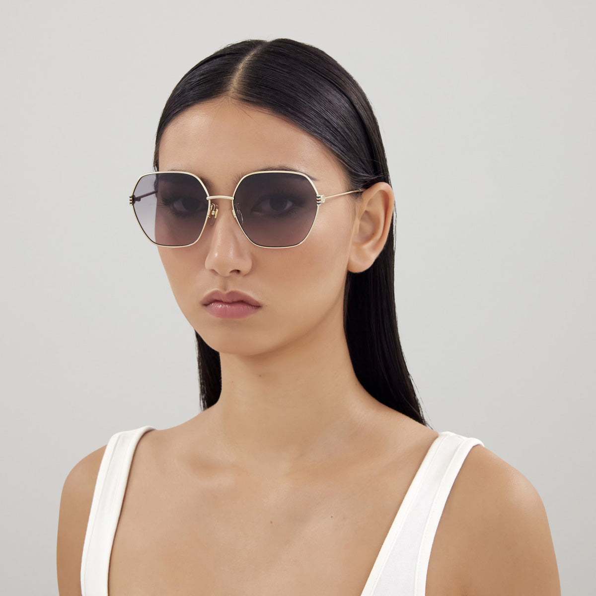 Gucci GG1285SA 001 60 - Gold / Gray Gradient #id:gg1285sa001_s:100115