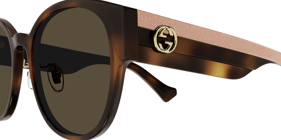 Gucci GG1304SK 003 56 - Havana/Crystal / Brown #id:gg1304sk003_s:100110