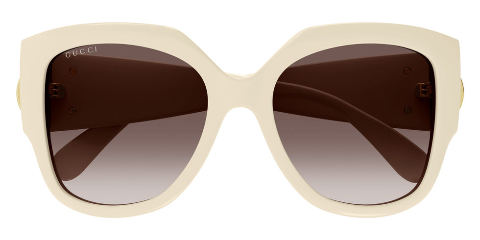 Gucci GG1407S 004 54 - Ivory / Brown Gradient #id:gg1407s004_s:102100