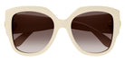Gucci GG1407S 004 54 - Ivory / Brown Gradient #id:gg1407s004_s:102100