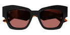 Gucci GG1422S 005 55 - Black/Havana / Orange #id:gg1422s005_s:102100