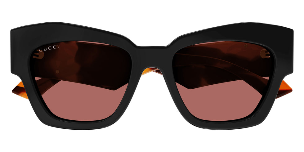 Gucci GG1422S 005 55 - Black/Havana / Orange #id:gg1422s005_s:102100