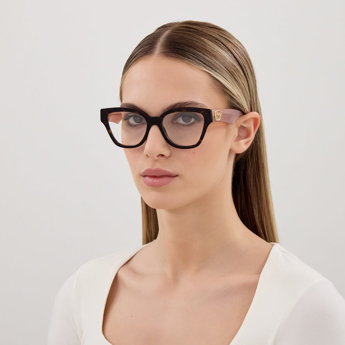 Gucci GG1424O 014 54 - Havana/Pink #id:gg1424o014_s:100115