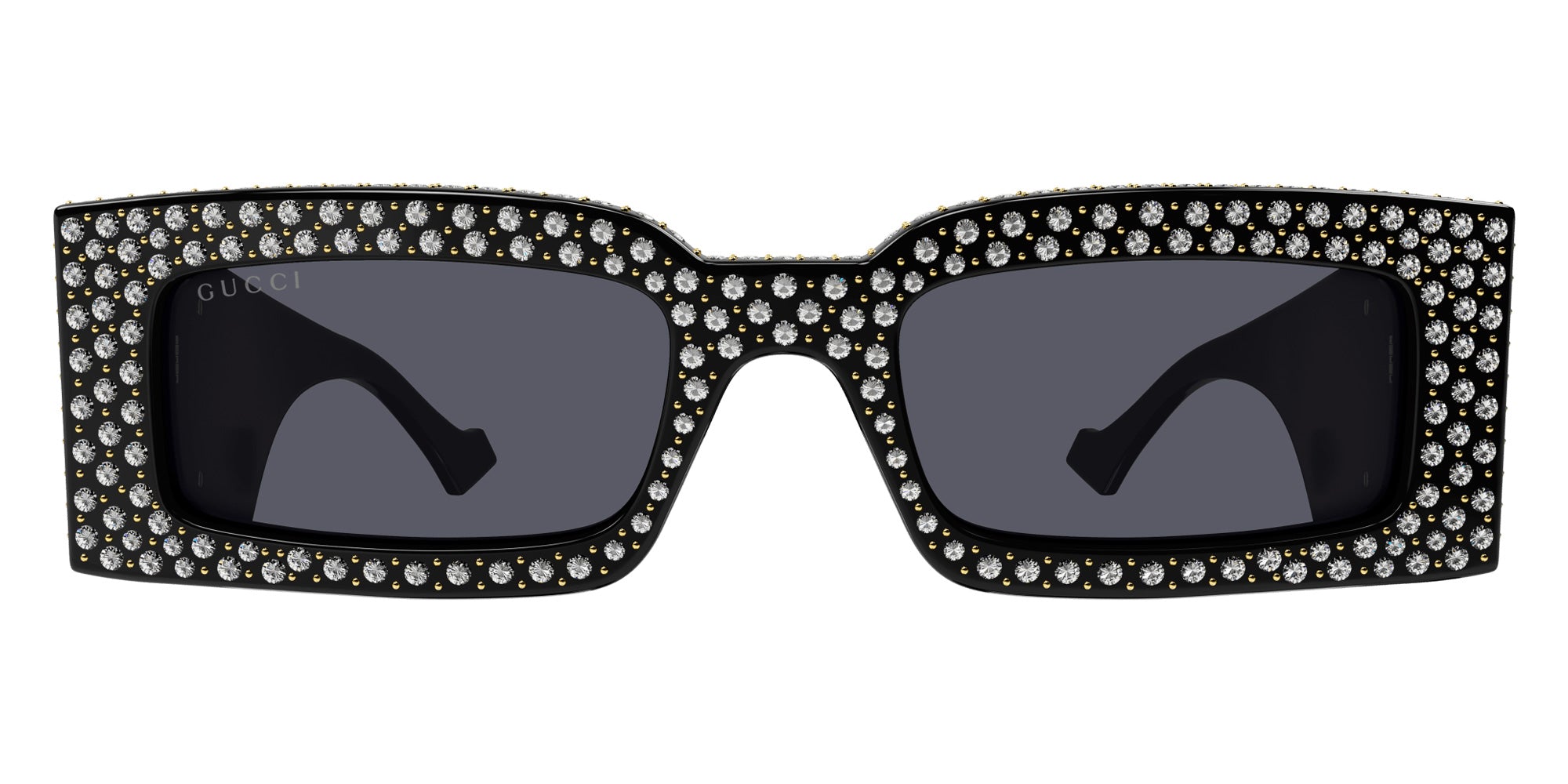 Gucci GG1425S Rectangle Sunglasses | EyeOns.com