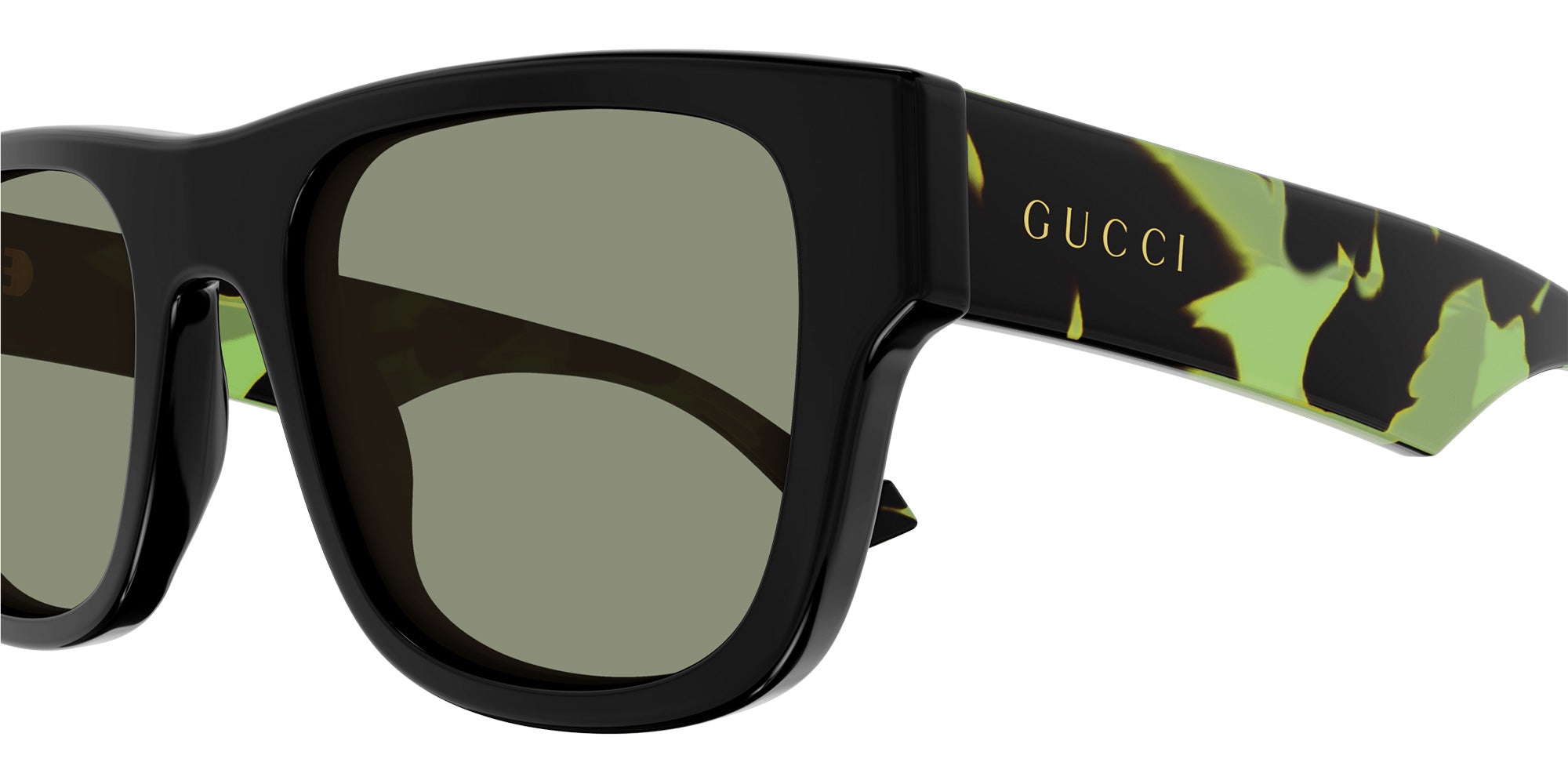 Gucci GG1427S 005 53 - Black/Havana / Green #id:gg1427s005_s:100115