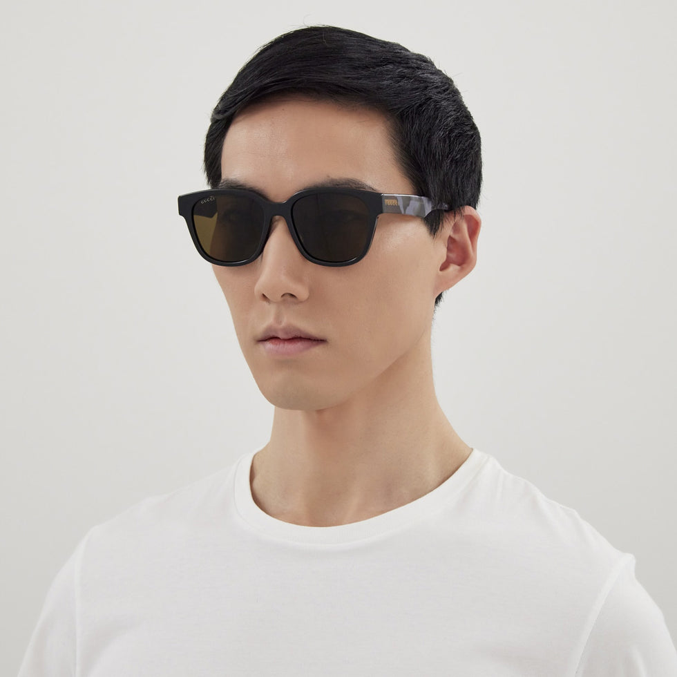 Gucci GG1430SK 004 57 - Black/Havana / Brown #id:gg1430sk004_s:100120