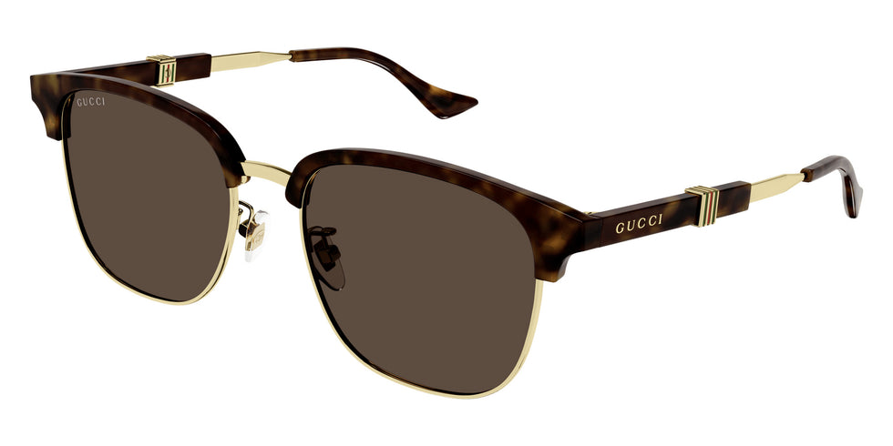 Gucci GG1499SK 002 55 - Gold/Havana / Brown #id:gg1499sk002_s:100105