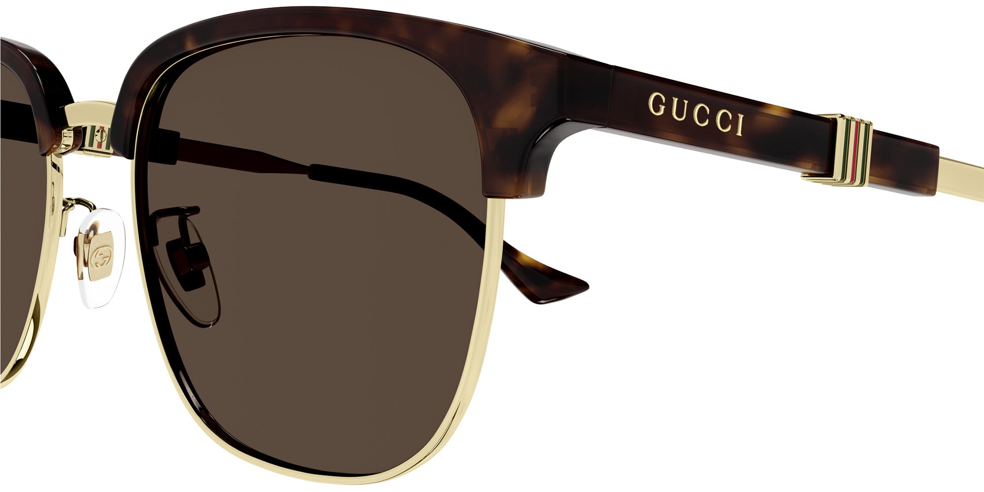 Gucci GG1499SK Browline Sunglasses | EyeOns.com