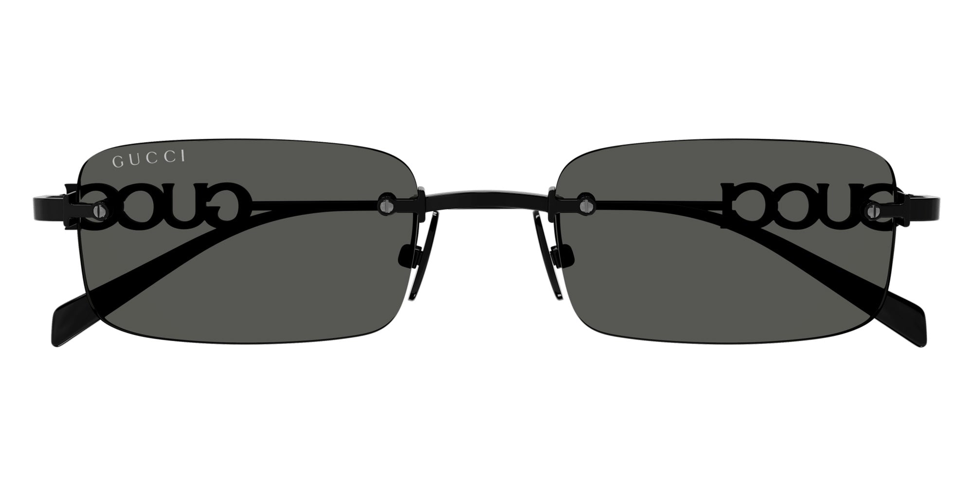 Gucci GG1808S Rectangle Sunglasses | EyeOns.com
