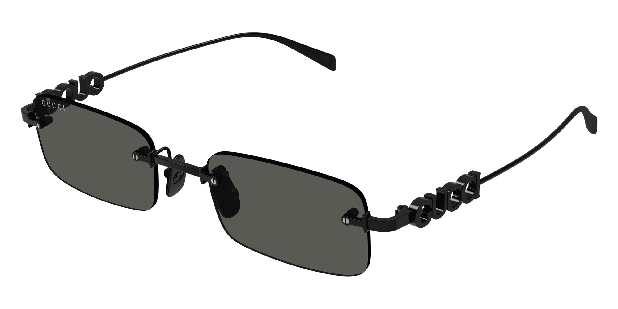 Gucci GG1808S Rectangle Sunglasses | EyeOns.com