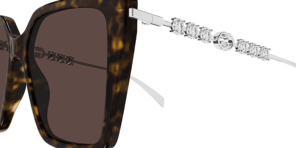 Gucci GG1967S 003 54 - Havana/Silver / Brown #id:gg1967s003_s:100110