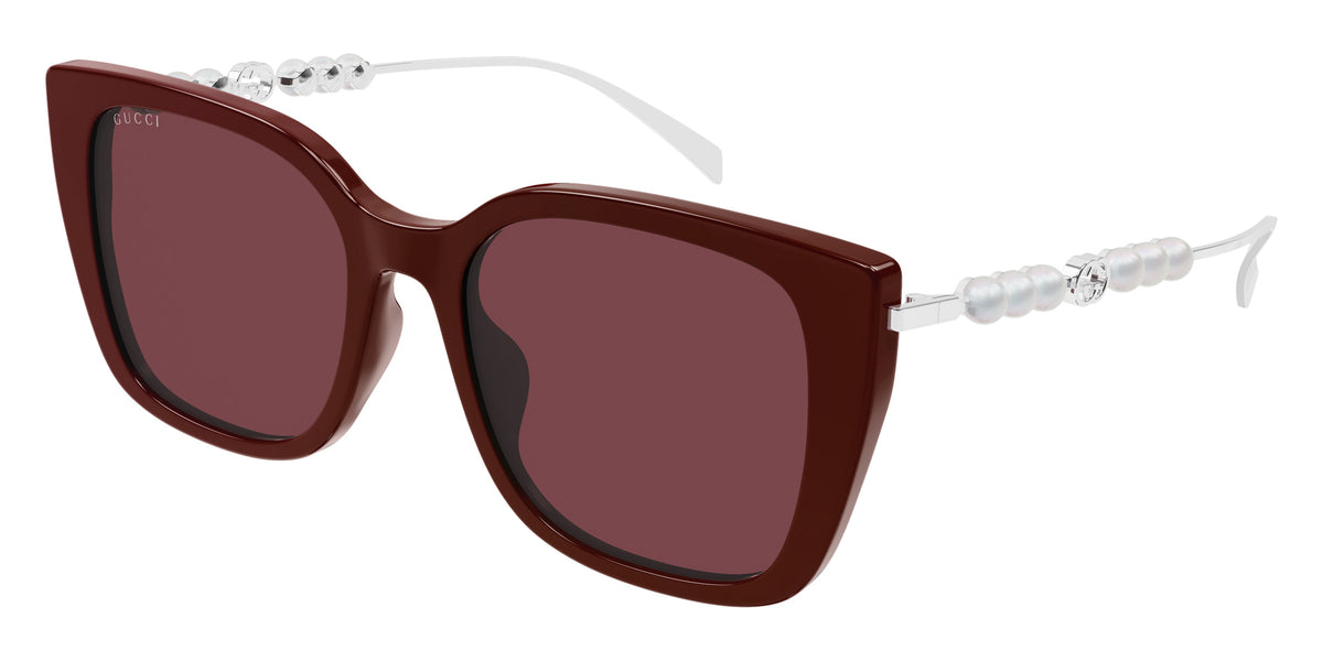 Gucci GG1971SA 004 55 - Burgundy/Silver / Red #id:gg1971sa004_s:100105