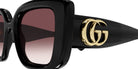 Gucci GG1975S 001 50 - Black / Red Gradient #id:gg1975s001_s:100110