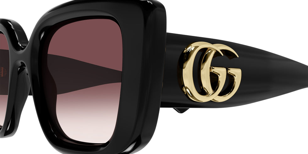 Gucci GG1975S 001 50 - Black / Red Gradient #id:gg1975s001_s:100110