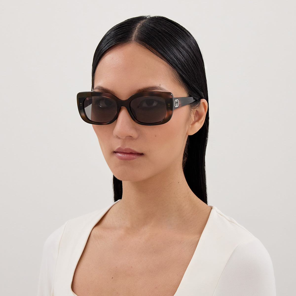 Gucci GG1979SK Cat-Eye Sunglasses | EyeOns.com