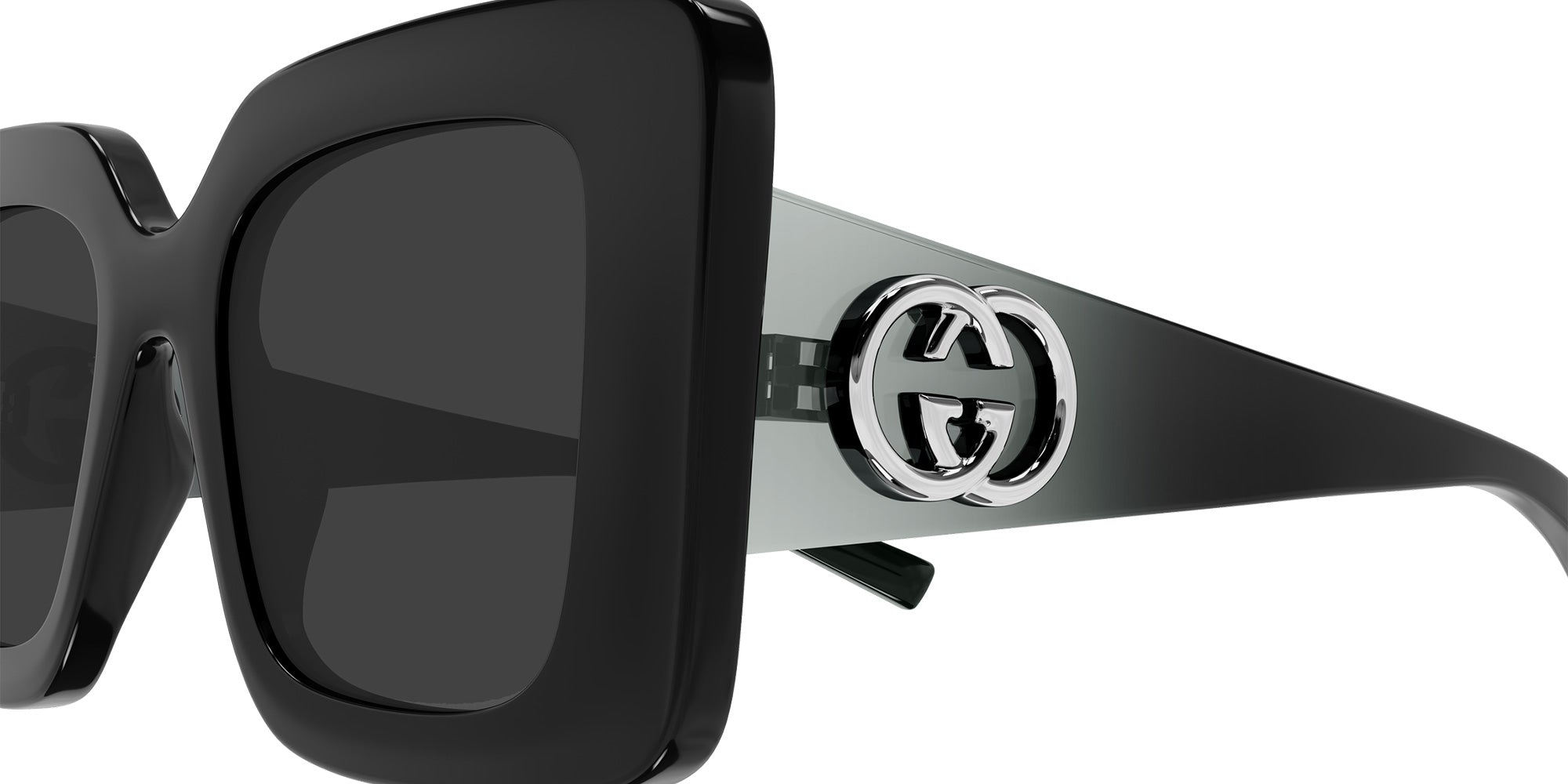 Gucci GG2025S 001 49 - Black / Gray #id:gg2025s001_s:100110