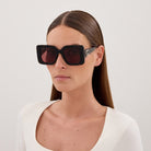 Gucci GG2025S 002 49 - Havana/Brown / Red #id:gg2025s002_s:102115