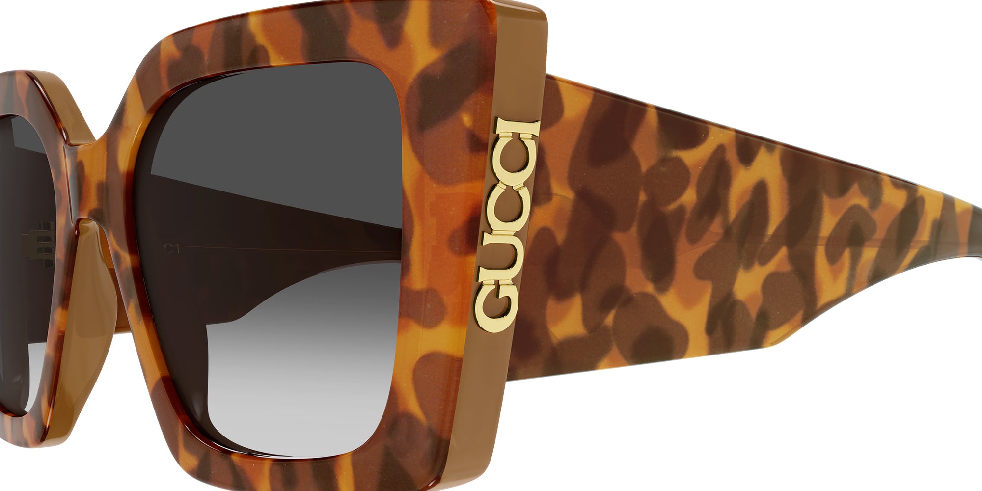 Gucci GG2039S 004 51 - Havana / Gray Gradient #id:gg2039s004_s:104115