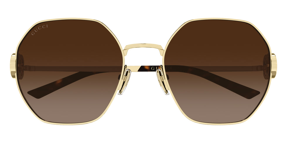 Gucci GG2046S 003 58 - Gold / Brown Gradient #id:gg2046s003_s:102100