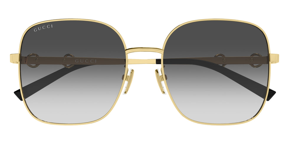 Gucci GG2053S 001 58 - Gold/Black / Gray Gradient #id:gg2053s001_s:100100