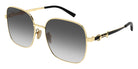 Gucci GG2053S 001 58 - Gold/Black / Gray Gradient #id:gg2053s001_s:100105
