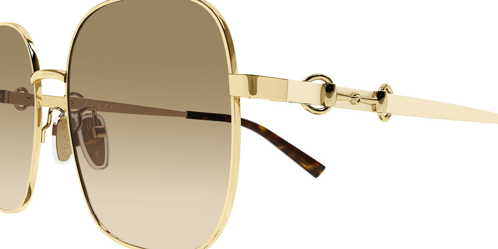 Gucci GG2053S 004 58 - Gold/Ivory / Brown Gradient #id:gg2053s004_s:102110