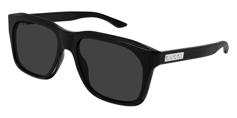 Gucci GG2077S 001 55 - Black / Gray #id:gg2077s001_s:100105