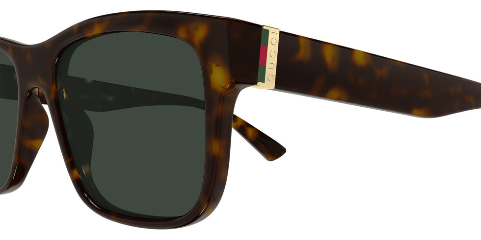 Gucci GG2085S 002 55 - Havana / Green #id:gg2085s002_s:102110