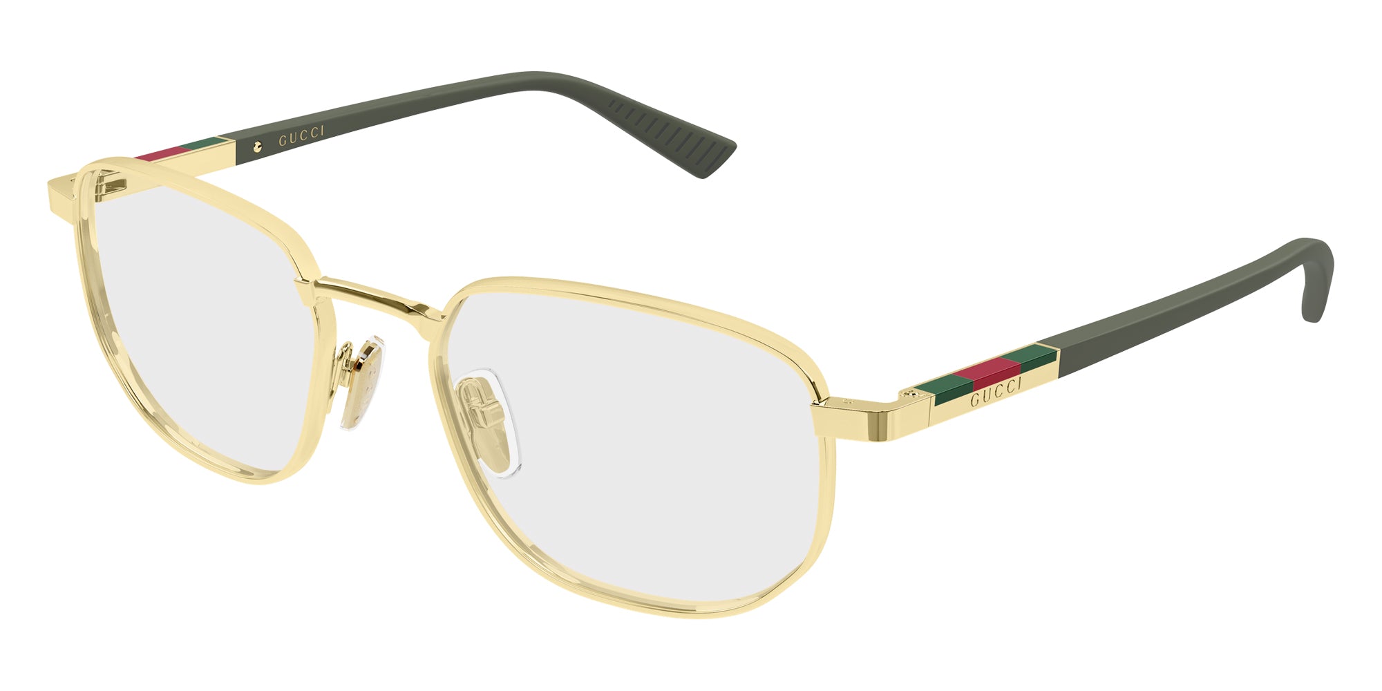 Gucci GG2093O Rectangle Eyeglasses | EyeOns.com