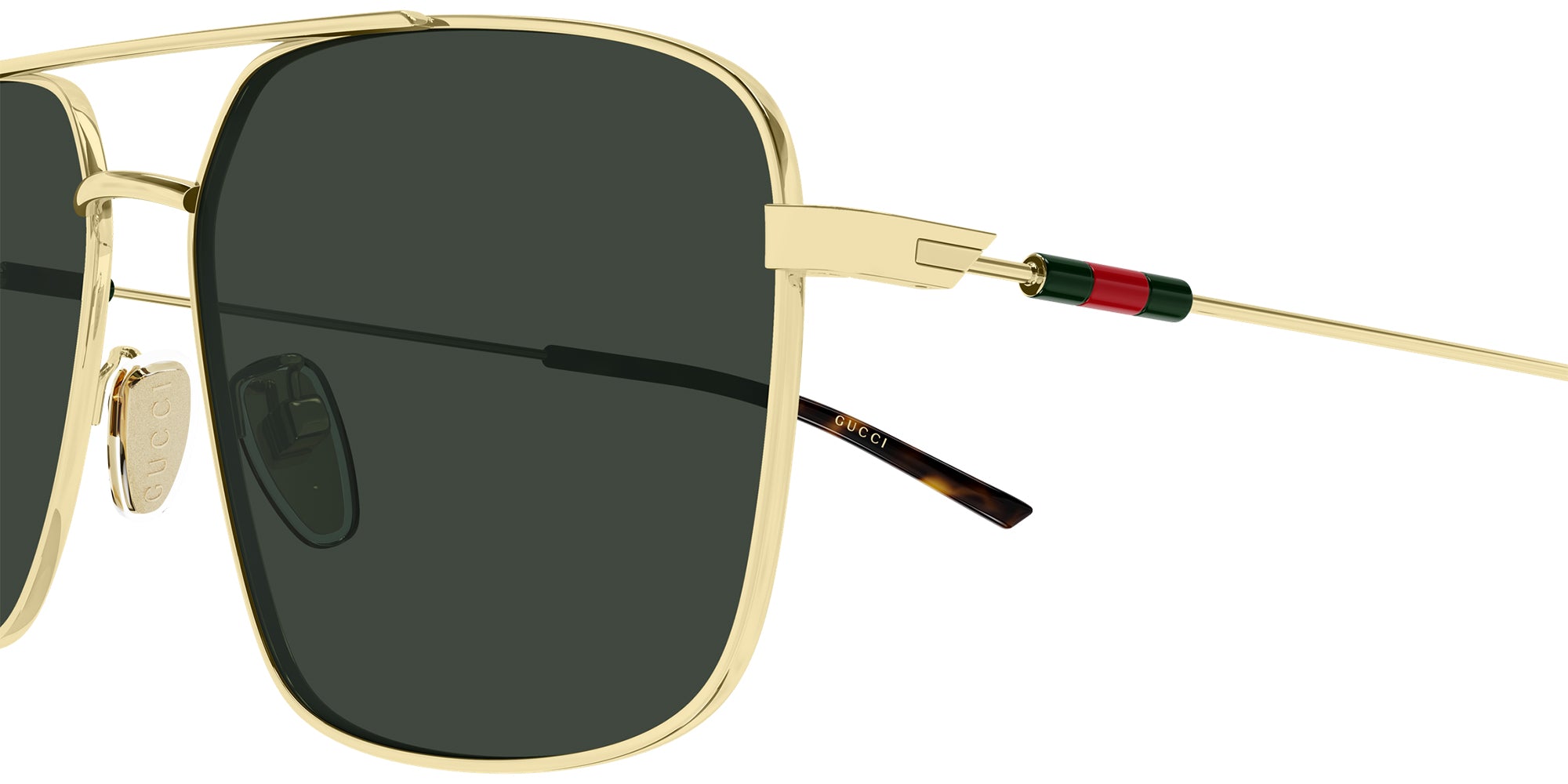 Gucci GG2096SA 002 59 - Gold / Green #id:gg2096sa002_s:102110