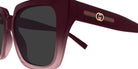 Gucci GG2102S 003 54 - Burgundy / Gray #id:gg2102s003_s:104110