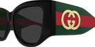 Gucci GG2115S 001 55 - Black/Green / Gray #id:gg2115s001_s:100110