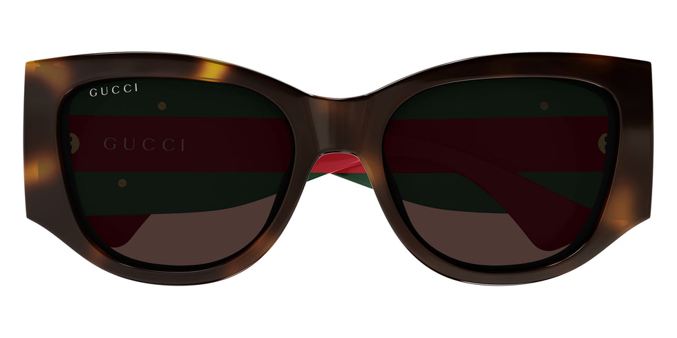 Gucci GG2115S 002 55 - Havana/Green / Brown #id:gg2115s002_s:102100