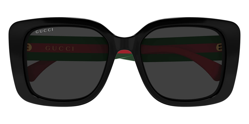 Gucci GG2118SA 001 55 - Black/Green / Gray #id:gg2118sa001_s:100100