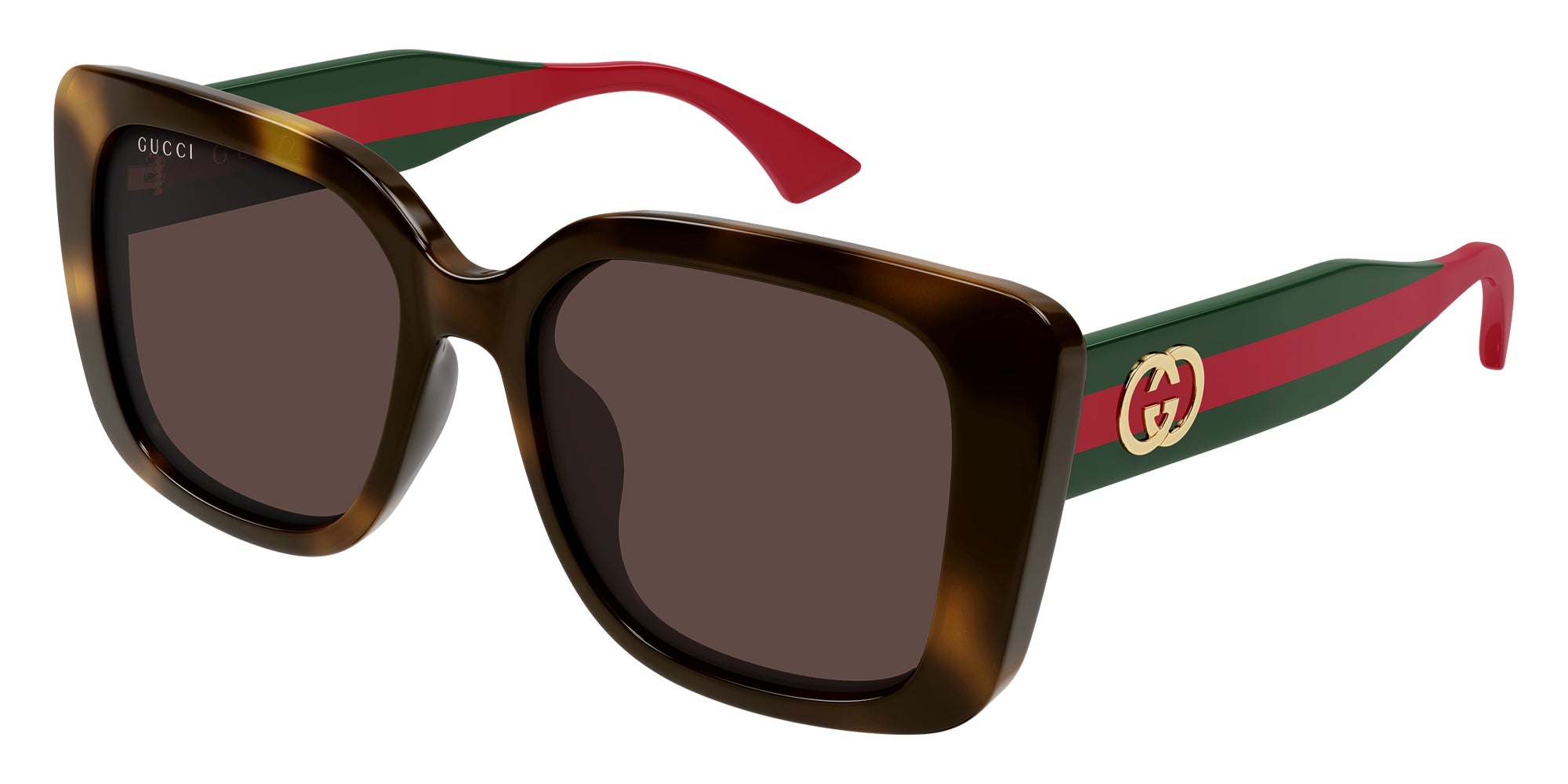 Gucci GG2118SA 002 55 - Havana/Green / Brown #id:gg2118sa002_s:102105